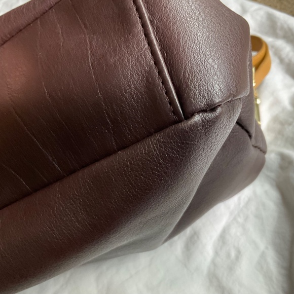 Leather Crossbody Foldover Bag by Emma Fox - Picture 15 of 16